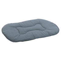 Produktbild von Flamingo Hundekissen Firenze dünn oval blau 71 x 51 x 3 cm