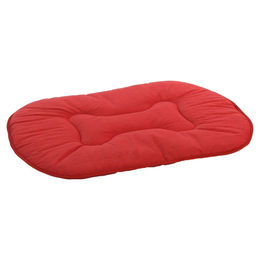 Flamingo Hundekissen Firenze dünn oval für mittlere Hunde in Grau oder Rot 71 x 51 x 3 cm - 1 Stk. – Bild 1 von 2
