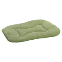 Produktbild von Flamingo Hundekissen Firenze dünn oval grün 65 x 43,5 x 3 cm