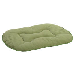 Flamingo Hundekissen Firenze dünn oval grün für Hunde und Katzen 71 x 51 x 3 cm – Bild 1 von 3