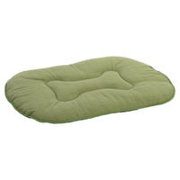 Produktbild von Flamingo Hundekissen Firenze dünn oval grün für Hunde und Katzen 71 x 51 x 3 cm