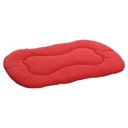 Produktbild von Flamingo Hundekissen Firenze dünn oval rot 77 x 54 x 3 cm