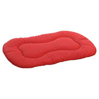 Produktbild von Flamingo Hundekissen Firenze dünn oval rot 77 x 54 x 3 cm