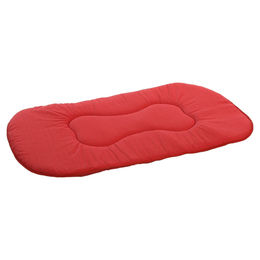Flamingo Hundekissen Firenze dünn oval rot 97 x 61 x 3 cm – Bild 1 von 2
