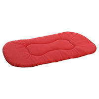 Produktbild von Flamingo Hundekissen Firenze dünn oval rot 97 x 61 x 3 cm