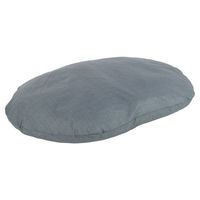 Produktbild von Flamingo Hundekissen Firenze oval blau 120 x 84 x 12 cm