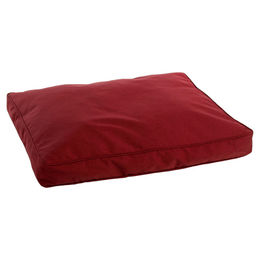 Flamingo Hundekissen Geneve rechteckig bordeaux 80 x 60 x 10 cm für kleine bis mittelgroße Hunde – Bild 1 von 4