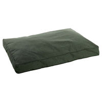 Produktbild von Flamingo Hundekissen Geneve rechteckig dunkelgrün 100 x 70 x 12 cm