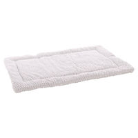Produktbild von Flamingo Hundekissen Jacquard rechteckig flach grau 100,5 x 63,5 x 2 cm - 1 Stk.