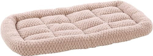 Flamingo Hundekissen Jacquard rechteckig in Taupe Beige 70,5x41,5x8cm mit rutschfestem Boden und Waschbarkeit - 1 Stk. – Bild 1 von 5
