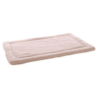 Produktbild von Flamingo Hundekissen Jacquard XL in Beige oder Rosa, rechteckig und flach