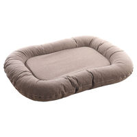 Produktbild von Flamingo Hundekissen Lotta oval taupe 100 x 75 x 15 cm