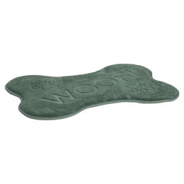 Flamingo Hundekissen Mador in Knochenform grün mit Memory Foam 70 x 50 x 2 cm – Bild 1 von 1