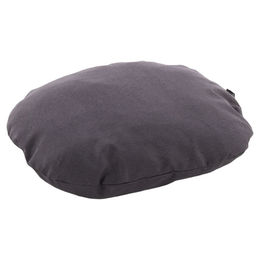 Produktbild von Flamingo Hundekissen Panama oval dunkelgrau 60 x 50 x 8 cm