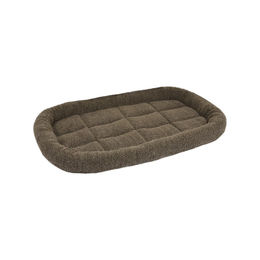 Flamingo Hundekissen Sherpa Fleece Braun 1180g – Bild 1 von 4