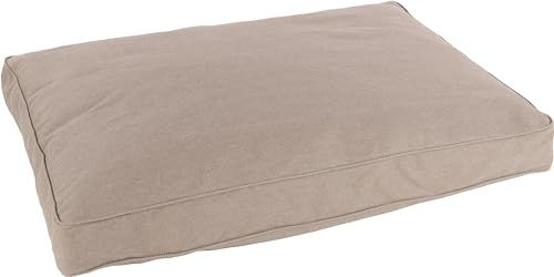 Flamingo Hundekissen und Katzenkissen Valeco Beige 100 x 70 x 12 cm mit abnehmbarem Bezug und rutschfestem Boden – Bild 1 von 2