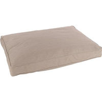 Produktbild von Flamingo Hundekissen und Katzenkissen Valeco Beige 100 x 70 x 12 cm mit abnehmbarem Bezug und rutschfestem Boden