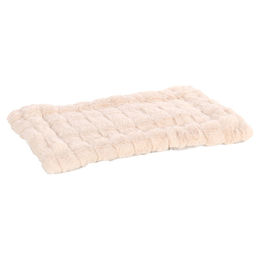 Flamingo Hundekissen Verona aus Plüsch beige rechteckig 40 x 25 cm – Bild 1 von 2