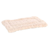 Produktbild von Flamingo Hundekissen Verona aus Plüsch beige rechteckig 40 x 25 cm
