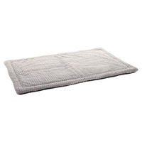 Produktbild von Flamingo Hundekissen Zupo rechteckig dunkelgrau aus Plüsch und Textil 116 x 69 x 2 cm