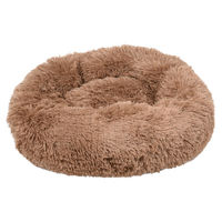 Produktbild von Flamingo Hundekorb Krems Rund aus Plüsch in Braun 50 cm