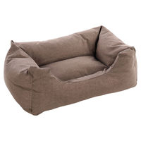 Produktbild von Flamingo Hundekorb Lotta Rechteckig Taupe 65 x 45 x 20 cm mit Reißverschluss
