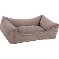 Produktbild von Flamingo Hundekorb Oana Rechteck Taupe mit Memory Foam 65x50x20cm