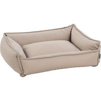 Produktbild von Flamingo Hundekorb Odet aus Kunstleder beige rechteckig Größe L