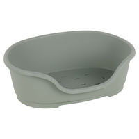 Produktbild von Flamingo Hundekorb Tuck Oval Grün Größe S aus Kunststoff