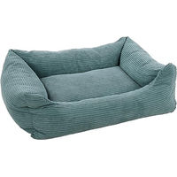 Produktbild von Flamingo Hundekorb Velutto in Blau aus Cord Grösse L