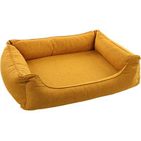 Produktbild von Flamingo Hundekorb Ziva Rechteckig Ocker 100x80x25cm