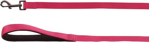 Flamingo Hundeleine aus Nylon in Kirschrot, 130 cm x 15 mm - 130 cm – Bild 1 von 2