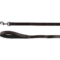 Produktbild von Flamingo Hundeleine aus Nylon in Schwarz mit 130 cm Länge - 130 cm