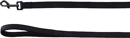 Flamingo Hundeleine aus Nylon Schwarz 130cm 20mm - 130 cm – Bild 1 von 1