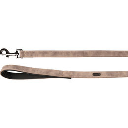 Flamingo Hundeleine Delu Taupe 130 cm 25 mm - 130 cm – Bild 1 von 1