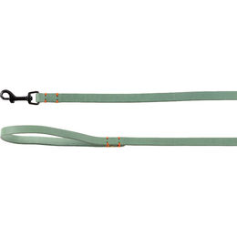 Flamingo Hundeleine Leano Leder Grün 130 cm - 130 cm – Bild 1 von 3