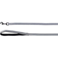 Produktbild von Flamingo Hundeleine Muni aus Nylon grau 130 cm 20 mm - 130 cm
