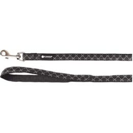 Flamingo Hundeleine Odin aus Nylon in Schwarz 120cm 15mm - 120 cm – Bild 1 von 1
