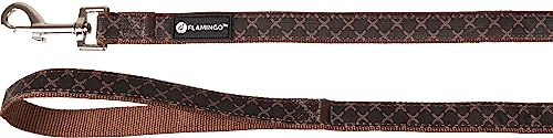 Flamingo Hundeleine Odin Braun 120cm 20mm - 120 cm – Bild 1 von 1