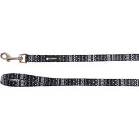 Produktbild von Flamingo Hundeleine Sadie Schwarz Weiß 120cm aus Nylon
