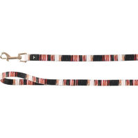 Produktbild von Flamingo Hundeleine Tabor bunt aus Nylon mit Karabinerhaken Größe S 120cm x 15mm - 120 cm