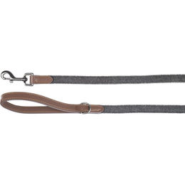 Flamingo Hundeleine Yura Schwarz/Braun 130 cm 25 mm - 130 cm – Bild 1 von 1