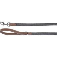 Produktbild von Flamingo Hundeleine Yura Schwarz/Braun 130 cm 25 mm - 130 cm