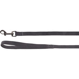 Flamingo Hundeleine Ziggi aus Nylon dunkelgrau 300 cm - 300 cm – Bild 1 von 2