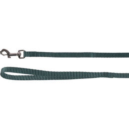 Flamingo Hundeleine Ziggi aus Nylon dunkelgrün 130 cm 25 mm - 130 cm – Bild 1 von 2