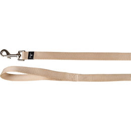 Flamingo Hundeleine Ziggi aus Nylon in Beige 130 cm x 20 mm - 130 cm – Bild 1 von 2