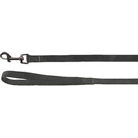 Produktbild von Flamingo Hundeleine Ziggi aus Nylon in Dunkelgrau 200 cm x 25 mm - 200 cm