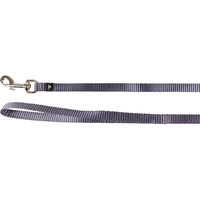Produktbild von Flamingo Hundeleine Ziggi aus Nylon in Granitblau 100cm 10mm - 100 cm