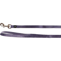 Produktbild von Flamingo Hundeleine Ziggi aus Nylon in Granitblau 130cm 10mm - 130 cm