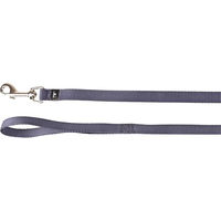 Produktbild von Flamingo Hundeleine Ziggi aus Nylon in Granitblau 300cm x 20mm - 300 cm